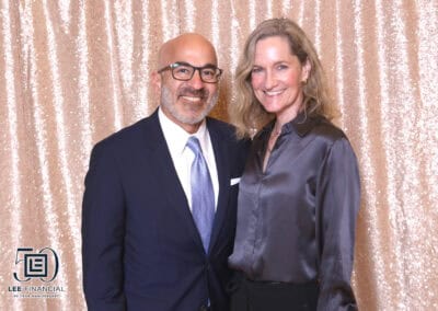 Photo booth backdrop sample Champagne Sequin Backdrop