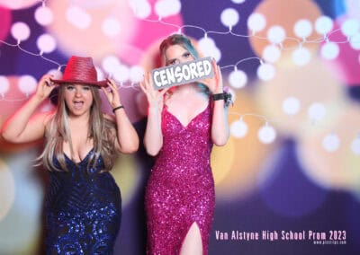 Photo booth backdrop sample String Lights Boken Stretch Fabric